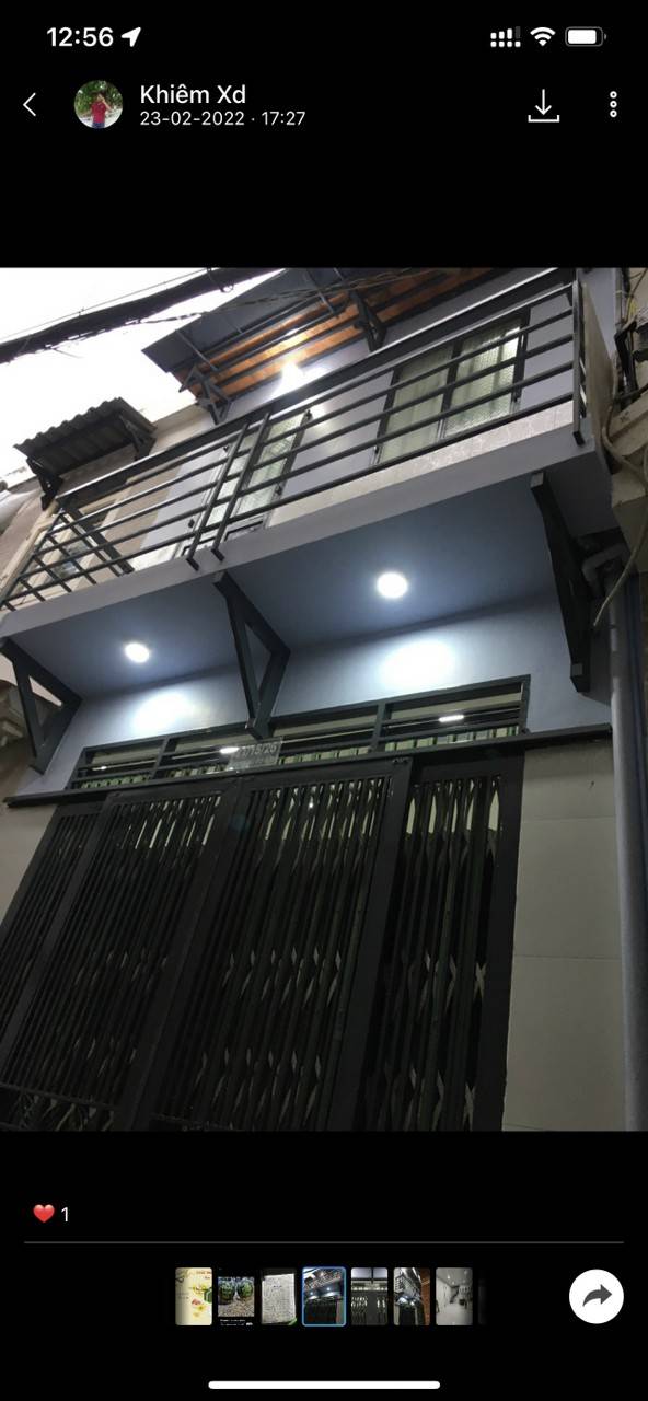 BÁN NHÀ HẺM NGUYỄN BẶC, P3, TÂN BÌNH - 3.1 TỶ